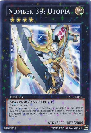 Number 39: Utopia [BP01-EN024] Starfoil Rare - Duel Kingdom