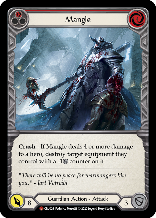 Mangle [CRU026] 1st Edition Normal - Duel Kingdom