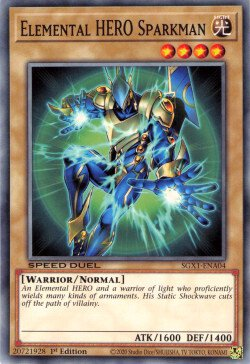 Elemental HERO Sparkman [SGX1-ENA04] Common - Duel Kingdom