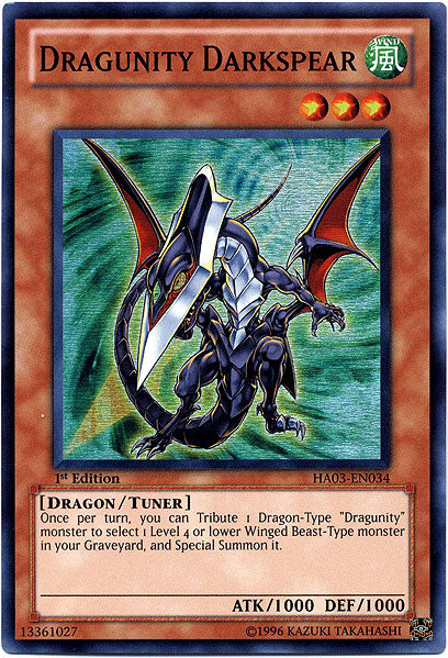 Dragunity Darkspear [HA03-EN034] Super Rare - Duel Kingdom