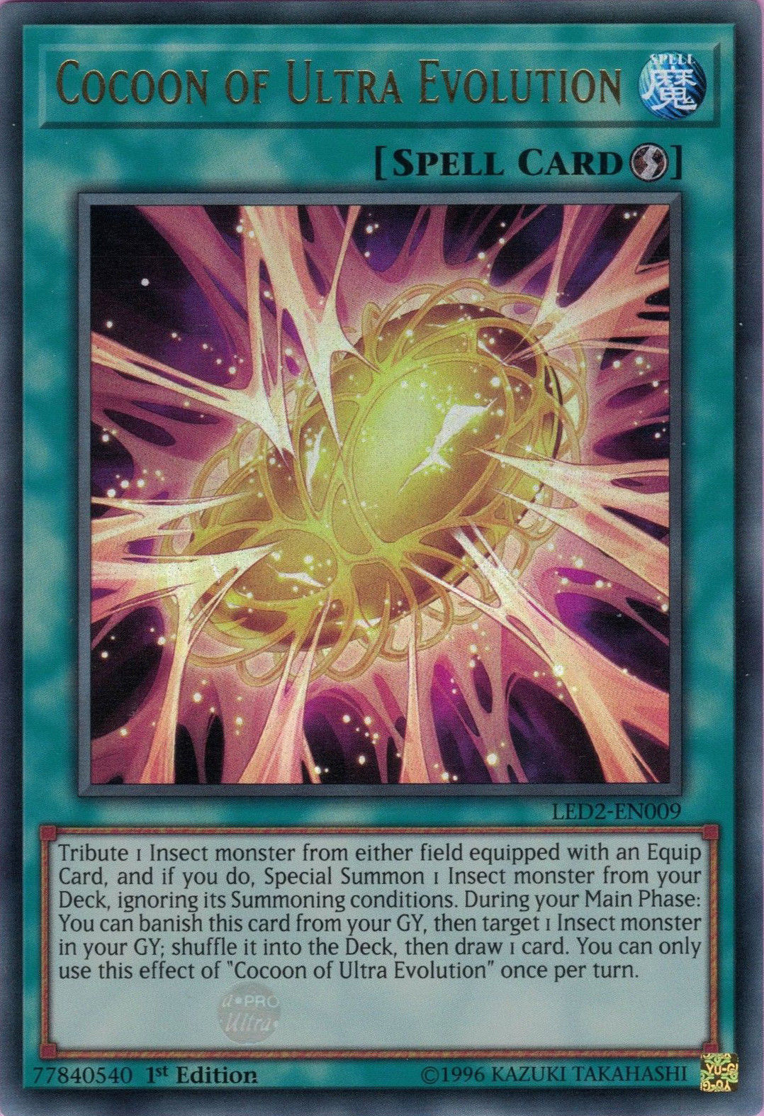 Cocoon of Ultra Evolution [LED2-EN009] Ultra Rare - Duel Kingdom