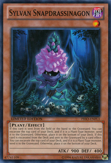 Sylvan Snapdrassinagon [PRIO-ENPL1] Starfoil Rare - Duel Kingdom