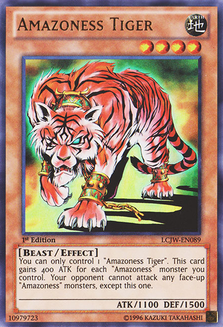 Amazoness Tiger [LCJW-EN089] Ultra Rare - Duel Kingdom
