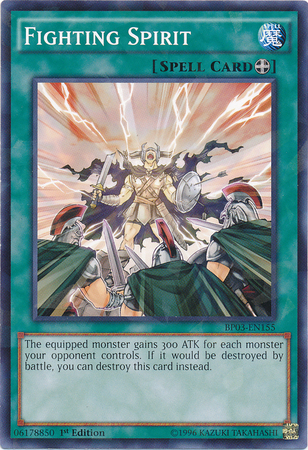 Fighting Spirit [BP03-EN155] Shatterfoil Rare - Duel Kingdom