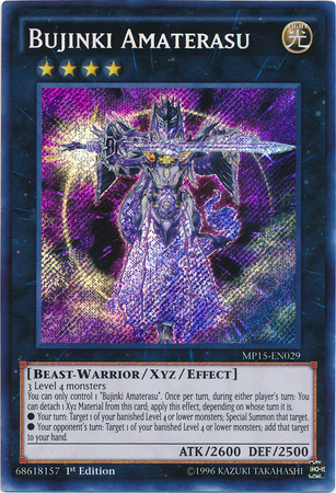 Bujinki Amaterasu [MP15-EN029] Secret Rare - Duel Kingdom