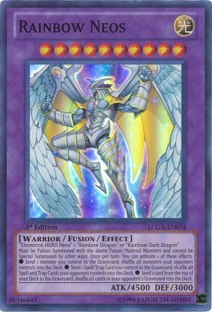 Rainbow Neos [LCGX-EN074] Super Rare - Duel Kingdom