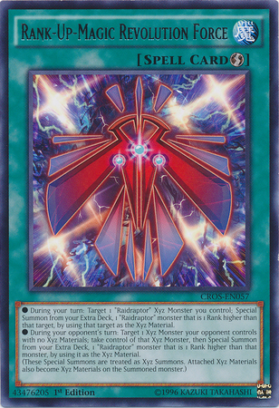 Rank-Up-Magic Revolution Force [CROS-EN057] Rare - Duel Kingdom