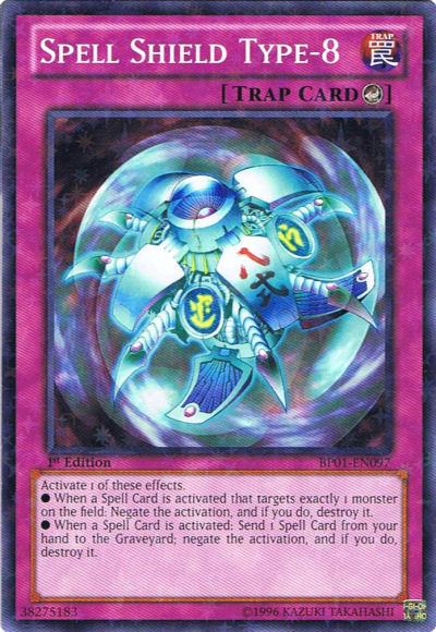 Spell Shield Type-8 [BP01-EN097] Starfoil Rare - Duel Kingdom