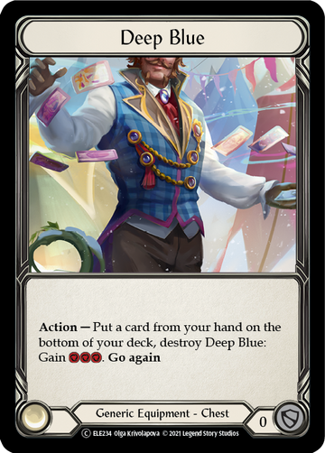 Deep Blue [U-ELE234] Unlimited Normal - Duel Kingdom