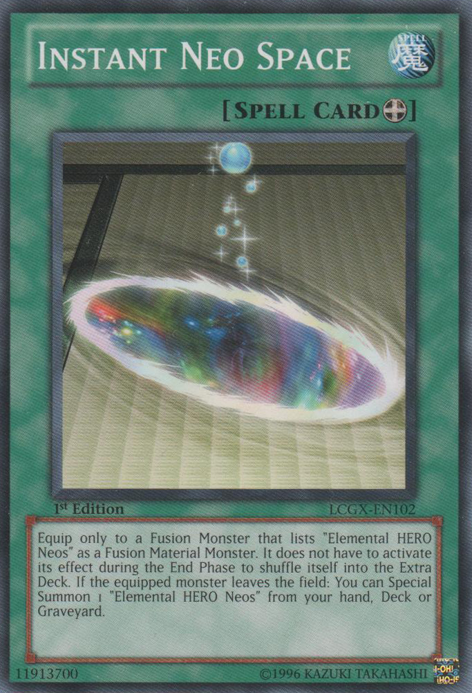 Instant Neo Space [LCGX-EN102] Common - Duel Kingdom