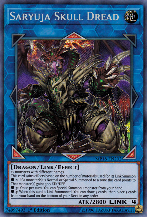 Saryuja Skull Dread [MP18-EN202] Secret Rare - Duel Kingdom