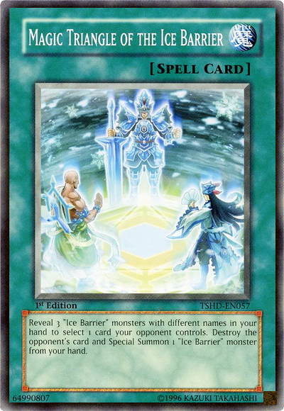 Magic Triangle of the Ice Barrier [TSHD-EN057] Common - Duel Kingdom