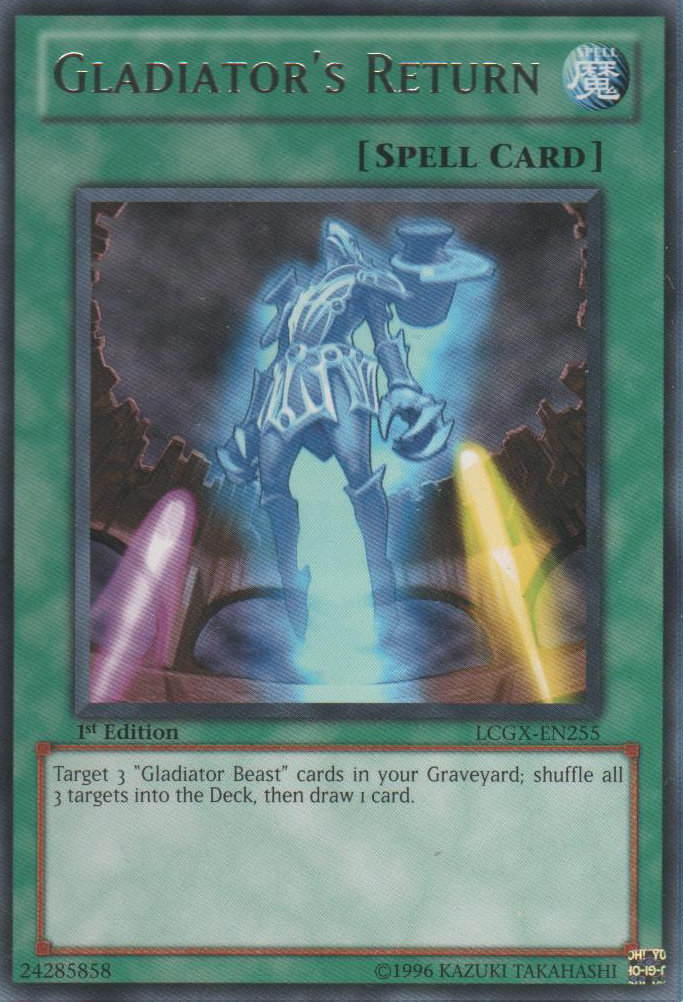 Gladiator's Return [LCGX-EN255] Rare - Duel Kingdom