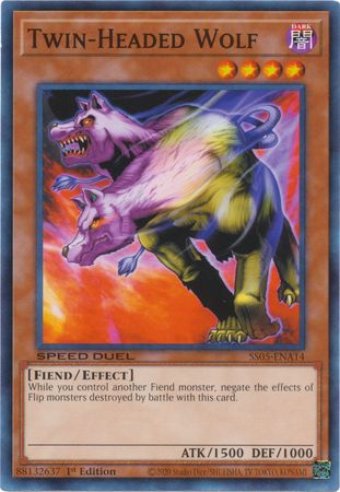 Twin-Headed Wolf [SS05-ENA14] Common - Duel Kingdom