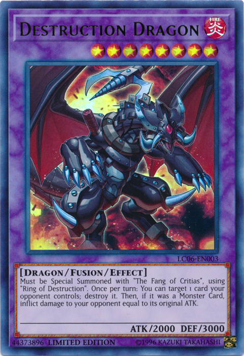 Destruction Dragon - LC06-EN003 [LC06-EN003] Ultra Rare - Duel Kingdom