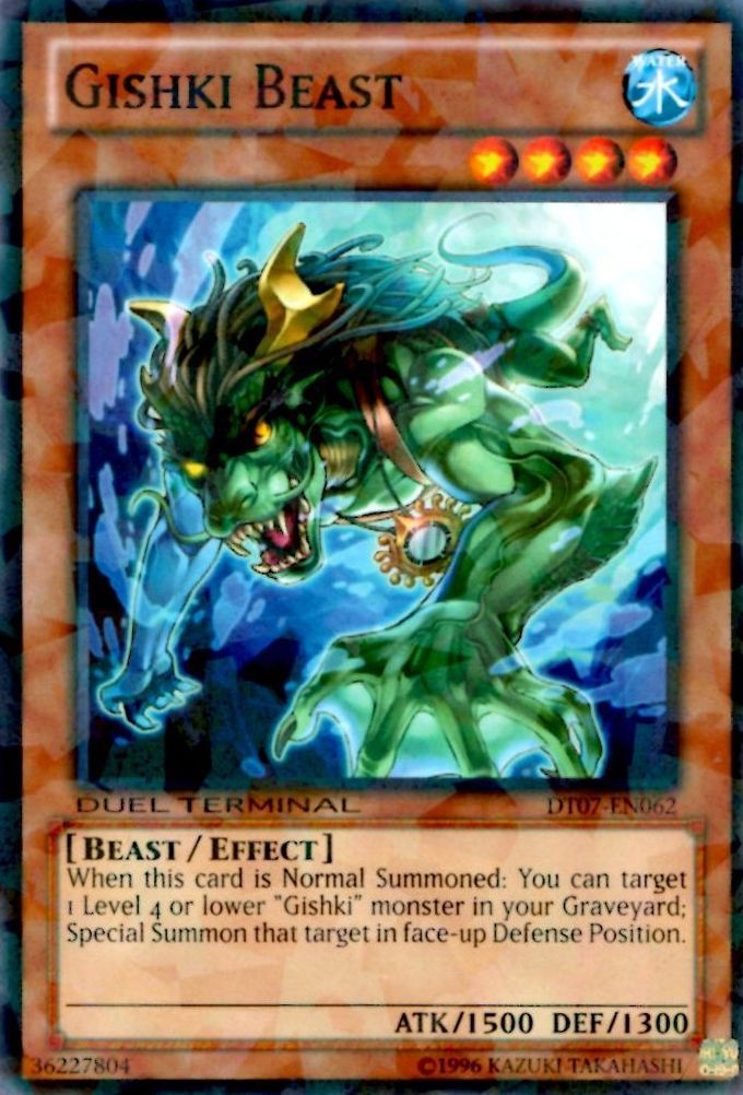 Gishki Beast [DT07-EN062] Common - Duel Kingdom