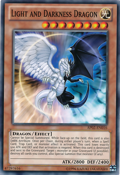 Light and Darkness Dragon [AP02-EN016] Common - Duel Kingdom