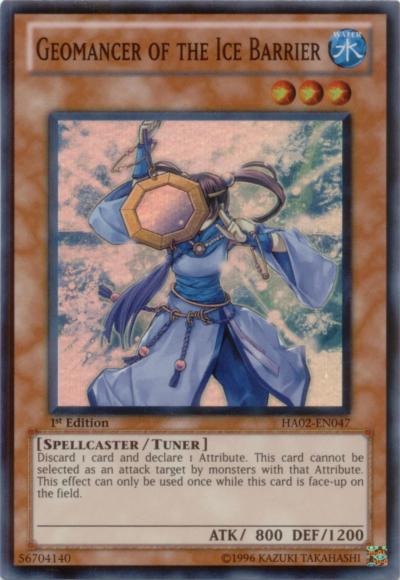 Geomancer of the Ice Barrier [HA02-EN047] Super Rare - Duel Kingdom