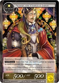 Aesop, the Prince's Tutor (CMF-001) [Crimson Moon's Fairy Tale]