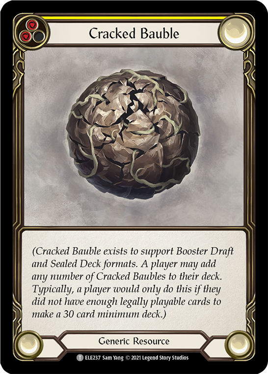 Cracked Bauble [ELE237] 1st Edition Normal - Duel Kingdom