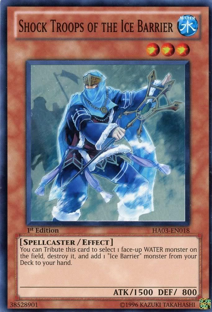 Shock Troops of the Ice Barrier [HA03-EN018] Super Rare - Duel Kingdom