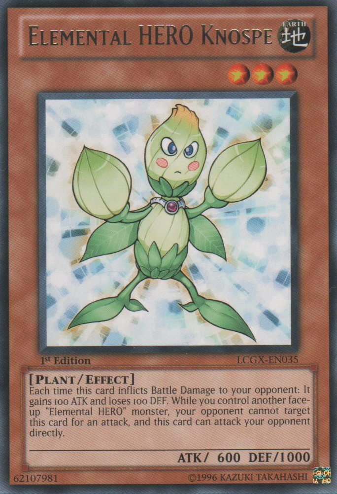 Elemental HERO Knospe [LCGX-EN035] Rare - Duel Kingdom