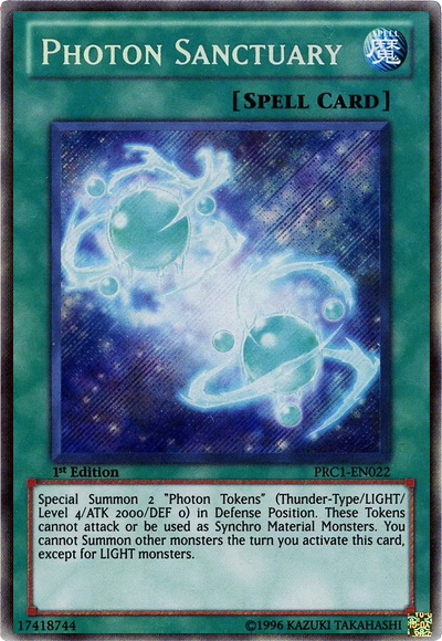 Photon Sanctuary [PRC1-EN022] Secret Rare - Duel Kingdom