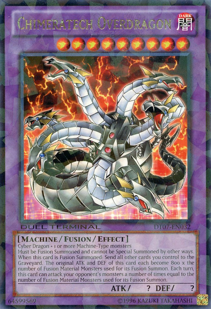 Chimeratech Overdragon [DT07-EN032] Rare - Duel Kingdom