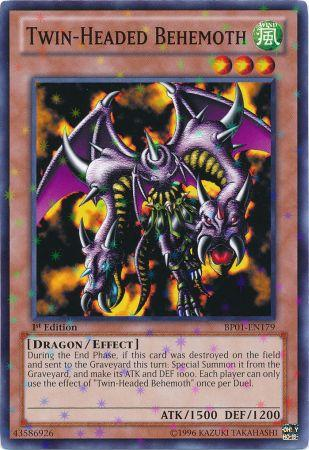 Twin-Headed Behemoth [BP01-EN179] Starfoil Rare - Duel Kingdom