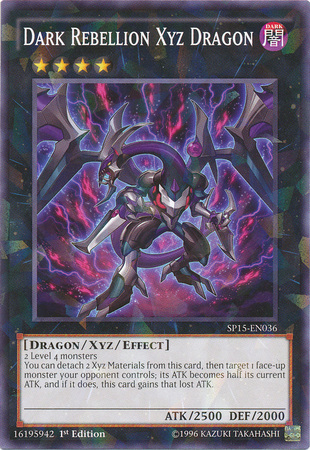 Dark Rebellion Xyz Dragon [SP15-EN036] Shatterfoil Rare - Duel Kingdom