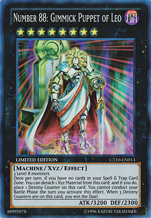 Number 88: Gimmick Puppet of Leo [CT10-EN013] Super Rare - Duel Kingdom