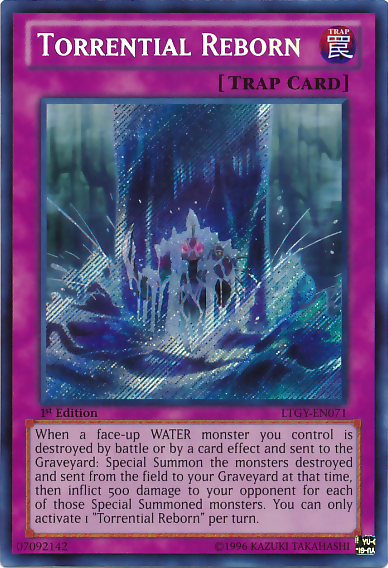 Torrential Reborn [LTGY-EN071] Secret Rare - Duel Kingdom