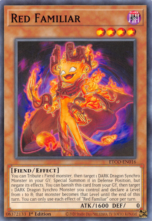 Red Familiar [ETCO-EN016] Common