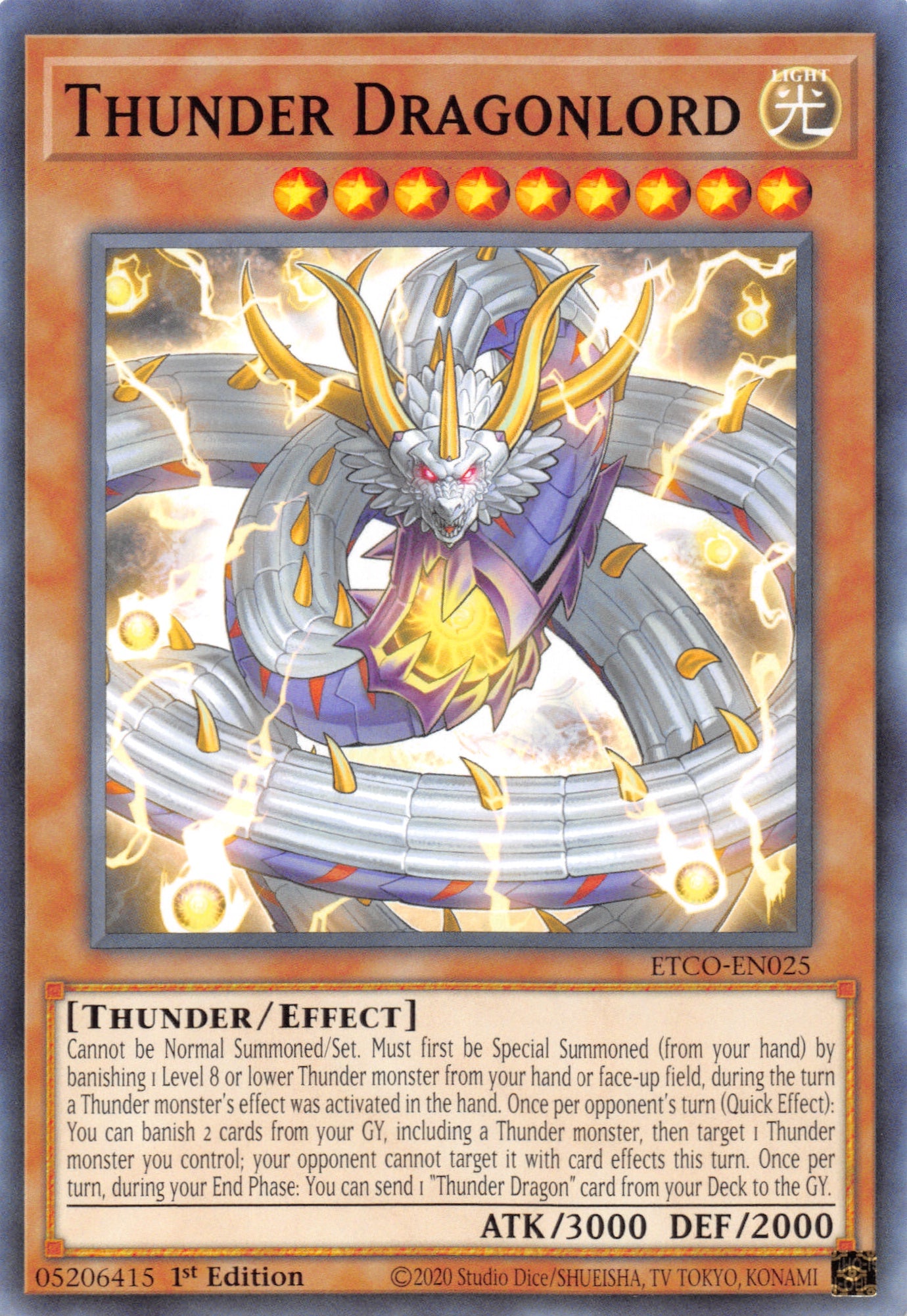Thunder Dragonlord [ETCO-EN025] Common