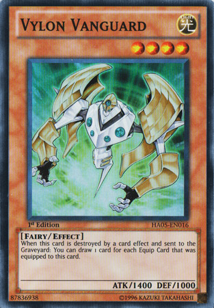 Vylon Vanguard [HA05-EN016] Super Rare - Duel Kingdom