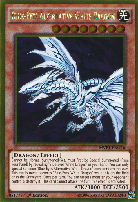 Blue-Eyes Alternative White Dragon [MVP1-ENG46] Gold Rare - Duel Kingdom