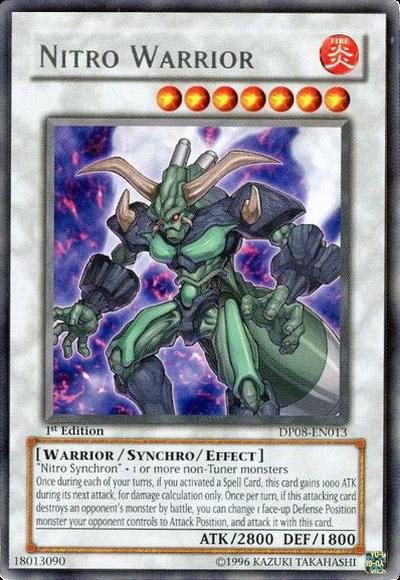 Nitro Warrior [DP08-EN013] Rare - Duel Kingdom