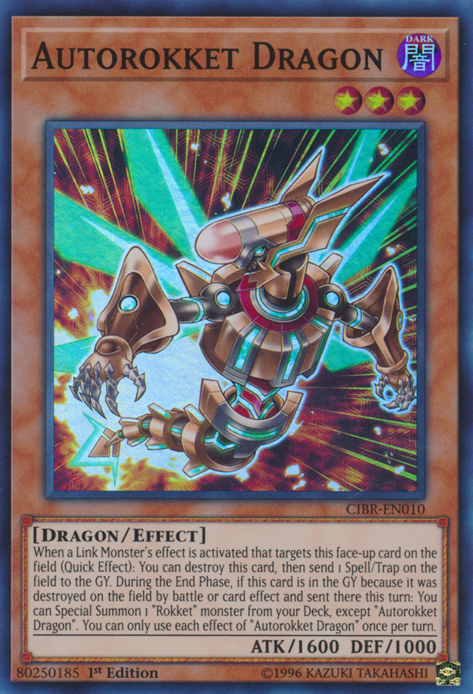 Autorokket Dragon [CIBR-EN010] Super Rare - Duel Kingdom