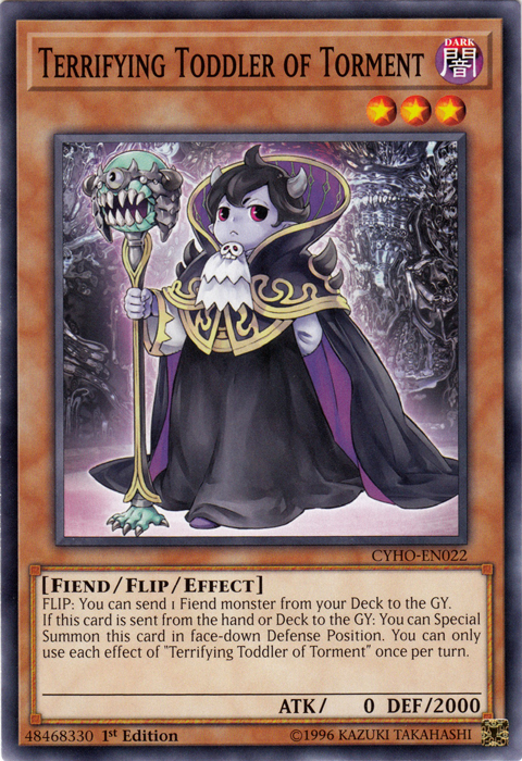 Terrifying Toddler of Torment [CYHO-EN022] Common - Duel Kingdom