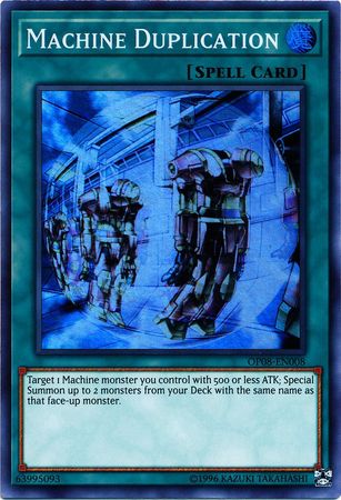 Machine Duplication [OP08-EN008] Super Rare - Duel Kingdom