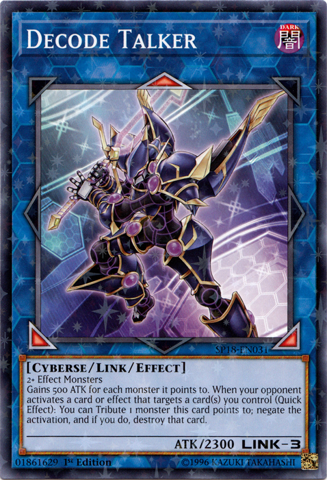 Decode Talker [SP18-EN031] Starfoil Rare - Duel Kingdom