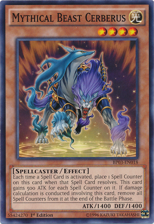 Mythical Beast Cerberus [BP03-EN018] Common - Duel Kingdom