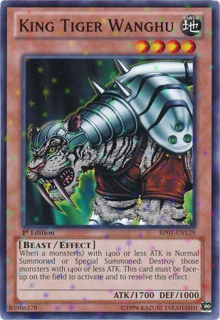 King Tiger Wanghu [BP01-EN129] Starfoil Rare - Duel Kingdom