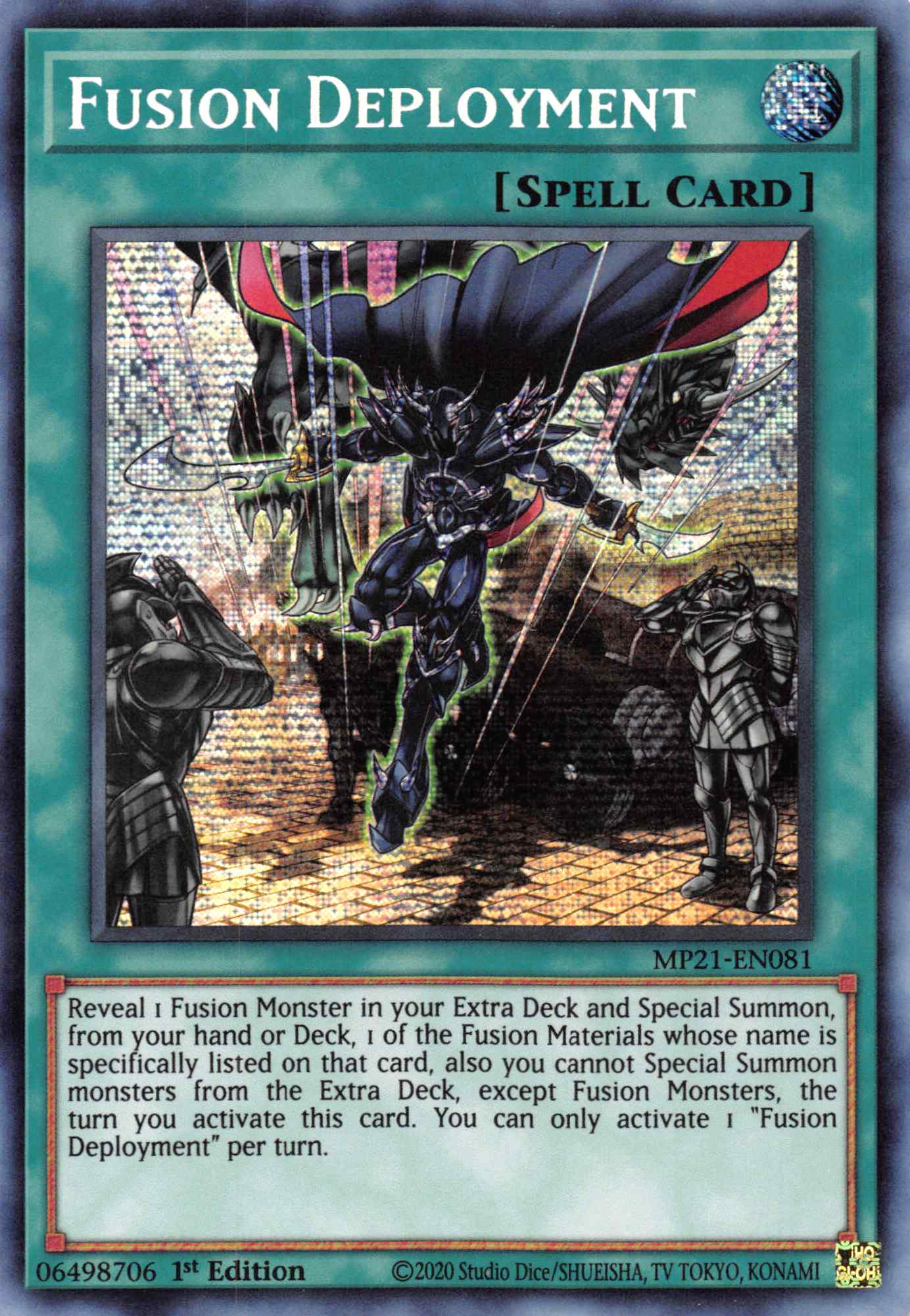 Fusion Deployment [MP21-EN081] Prismatic Secret Rare - Duel Kingdom