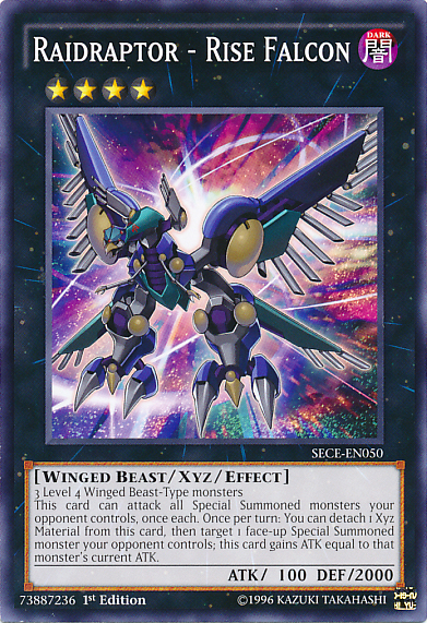 Raidraptor - Rise Falcon [SECE-EN050] Common - Duel Kingdom