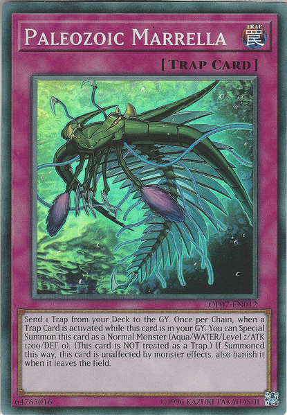 Paleozoic Marrella [OP07-EN012] Super Rare - Duel Kingdom