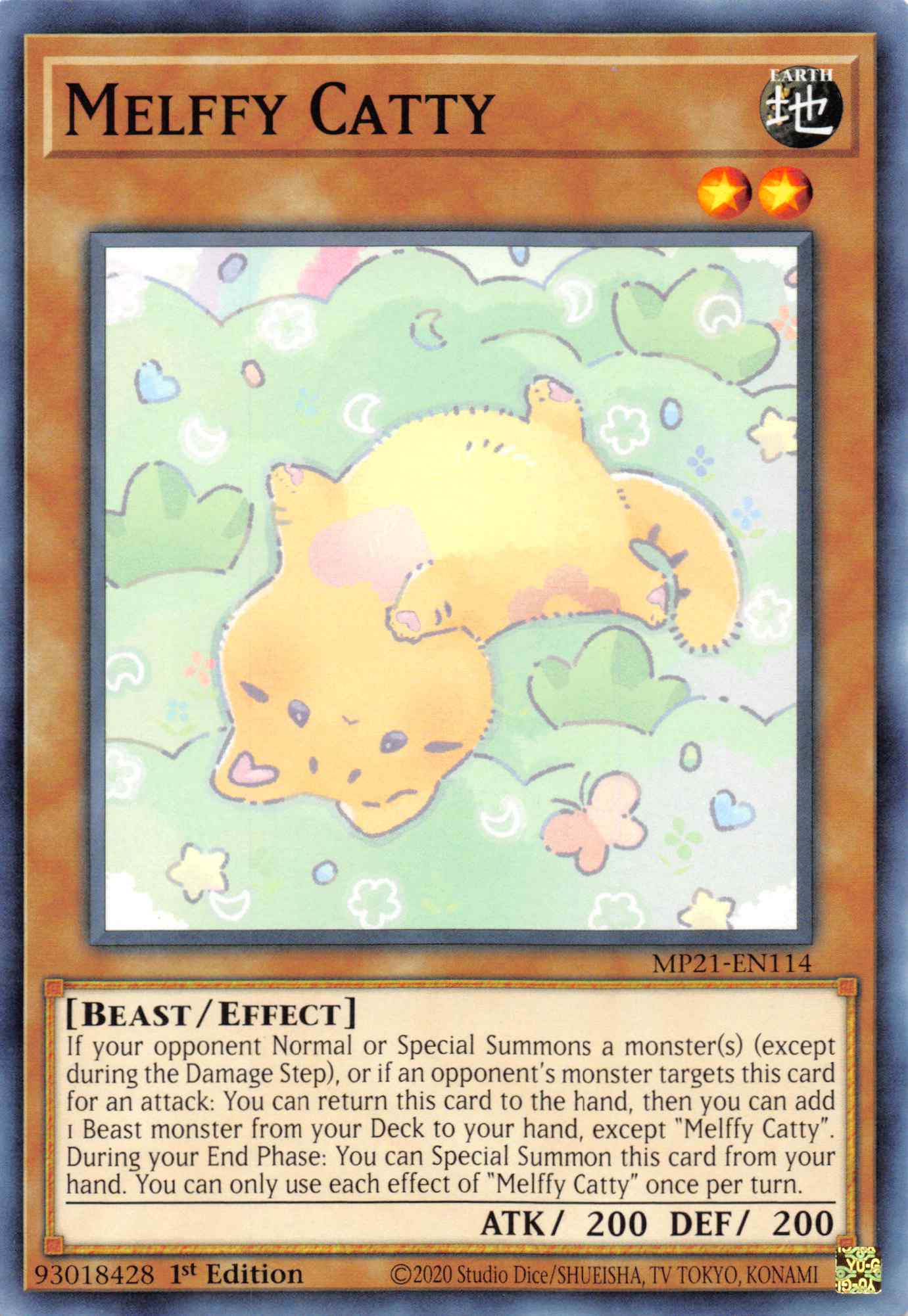 Melffy Catty [MP21-EN114] Common - Duel Kingdom