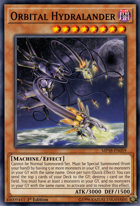 Orbital Hydralander [MP18-EN059] Common - Duel Kingdom