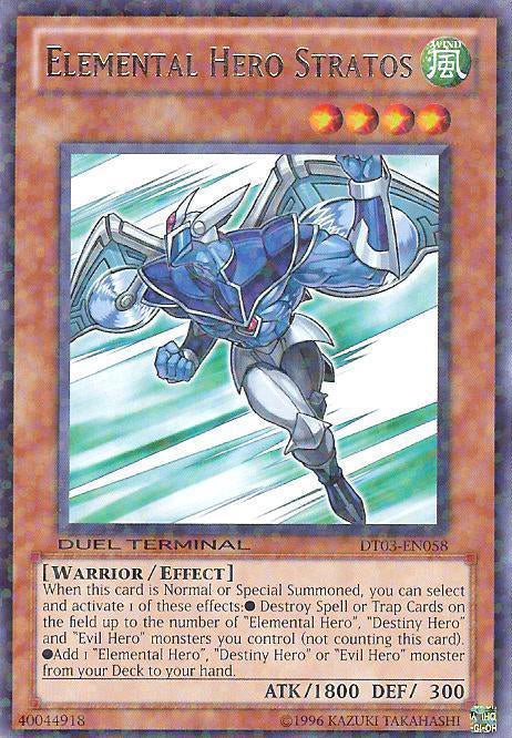 Elemental Hero Stratos [DT03-EN058] Rare - Duel Kingdom