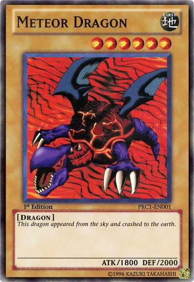 Meteor Dragon [PRC1-EN001] Super Rare - Duel Kingdom